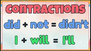 Contractions for Kids [upl. by Welcher]