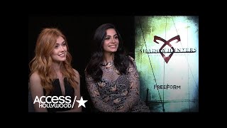 Katherine McNamara amp Emeraude Toubia On The Closeness Of The Shadowhunters Cast [upl. by Bernadina]