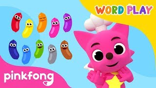 Colors  Ten Fat Sausages  Word Play  Pinkfong Songs for Children [upl. by Nadnarb]