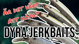 DYRA JERKBAITS till ABBORRE  Är de VÄRT att köpa MÄRKESBETEN [upl. by Muryh11]