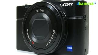 Sony RX100 movie recording manual mode video demo [upl. by Leda]