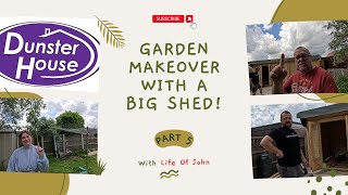 How To Build A Dunster House Log Cabin  Pub Shed Summer House  Part 5  Garden Bar Pub Shed [upl. by Eardna]