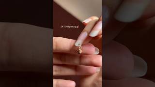 Nail piercing 🌱✨🦋glowsanesquad nailpeircingpeircingskincarefypviralvideoviralshorts [upl. by Sito]