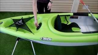 PELICAN  Walkthrough Maverick 100X Recreational Kayak [upl. by Grindle805]