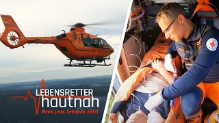 Einsatz mit dem Helikopter Können die Notärzte den Patienten retten  Lebensretter Hautnah  SAT1 [upl. by Aillicsirp]