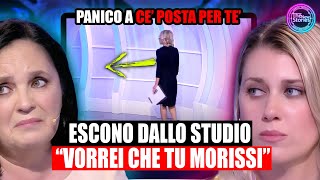 Cè Posta per te Luana sconvolge lo studio quotvorrei che tu morissi farò i santiniquot [upl. by Kerge]