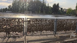 Stadion w Kłodzku prawie w całości trzeba będzie odbudować [upl. by Blossom]