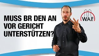 Betriebsrat Arbeitsgericht  Kann der BR einen Arbeitnehmer vor Gericht unterstützen  Betriebsrat [upl. by Lletram210]