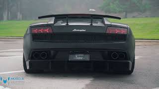 2011 Lamborghini Gallardo Superleggera  Muscle Motors [upl. by Ahsercul]