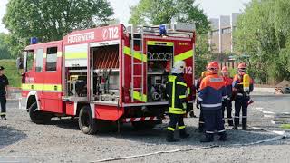 Feuerwehr CastropRauxel auf Feuerwehr Übung 2018 [upl. by Georgi]