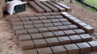 ADOBE BRICK ADOBE BLOCK EARTHBAG Two 2 Methods of making Adobe Bricks [upl. by Sprague]