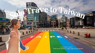 Solo Travel To Taiwan  With Cost breakdown Night Markets Shifen Jiufen Yehliu Tips  Aug 2023 [upl. by Valsimot746]