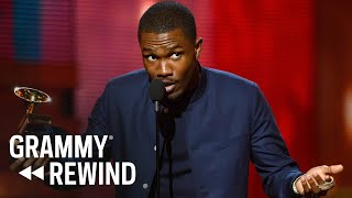 Watch Frank Ocean Win Best Urban Contemporary Album at the 2013 GRAMMYs  GRAMMY Rewind [upl. by Eilasor]