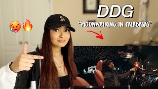 DDG  Moonwalking In Calabasas Official Music Video  REACTION [upl. by Haelak704]