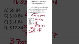 ASVABPiCAT Arithmetic Reasoning Practice Test Q Conversions acetheasvab with grammarhero [upl. by Bergstrom56]