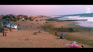 beach SIDI TOUAL SIDI BIBI AGADIR  MAROC شاطئ سيدي طوال [upl. by Solon]