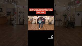 Cowboy cha cha extra moves [upl. by Penland]