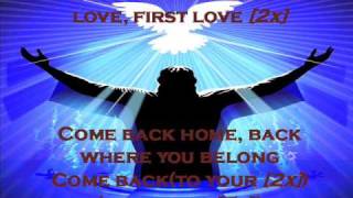 Kirk Franklin  First Love with lyrics [upl. by Neddie]