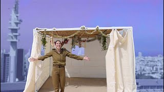 Sukkah Building Timelapse [upl. by Frere]