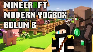 Minecraft Köy Yapma Modpack Bölüm 8  Nether İçin Hazırlıklar [upl. by Nailimixam244]