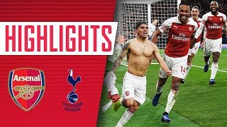 North London is red  Arsenal 42 Tottenham  Goals highlights fans amp celebrations [upl. by Oiluarb]