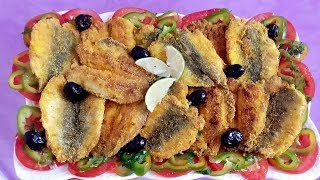 Recette Poisson Sans Friture Sans Four  Salade 😉👌 Cuisine Marocaine 206 [upl. by Acnalb]