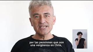 Plebiscito Chile 2020  Jorge González aparece en franja del Apruebo [upl. by Suirrad]