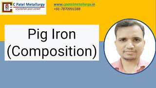 Pig Iron Composition [upl. by Josias]