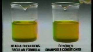 1985 Denorex vs Head and Shoulders [upl. by Namwen]