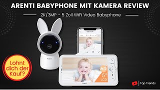 ARENTI Babyphone mit Kamera 2K3MP Review [upl. by Grega]