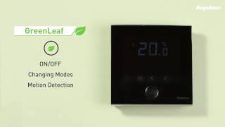 Raychem Green Leaf Floor Heating Thermostat Programming [upl. by Margit349]