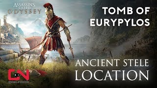 Assassins Creed Odyssey  Tomb of Eurypylos  Ancient Stele Location [upl. by Tija747]