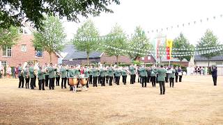 SchüWe 2018 Polonaise und Zapfenstreich des allgemeinen Schützenvereins Lette am 22 Juli [upl. by Ived]