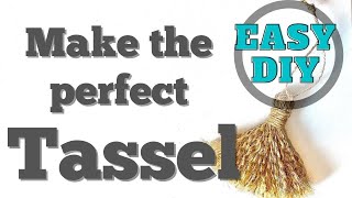 The Ultimate TasselMaking Tutorial  Create Stunning Tassels Easy [upl. by Oisangi]