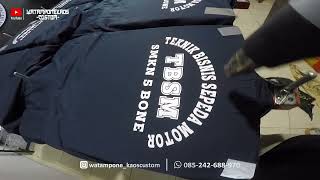 SABLON PLASTISOL DI BAHAN DRILL [upl. by Sivar519]