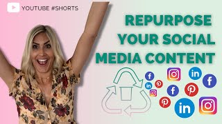 How To Repurpose Content For Social Media shorts [upl. by Hakim]