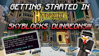 The ULTIMATE GUIDE For Getting Started In DUNGEONS In HYPIXEL SKYBLOCK [upl. by Eyram]