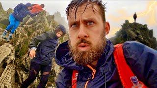 The most dangerous route up Helvellyn  Striding Edge [upl. by Araet]