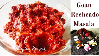 Goan Recheado Masala Recipe [upl. by Enatan]