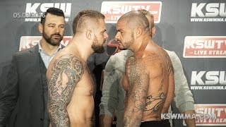 Skrót ważenia przed KSW 34 [upl. by Ritch539]