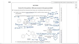 Edexcel A2 IAL Chemistry Unit 5 Question Paper January 2017 question 21 Solution [upl. by Asyen415]