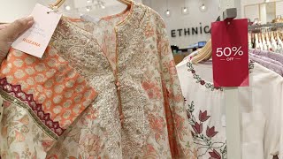 ethnic sale 2024 📣 New Collection added on Sale 📣ethnic Flat 50 OFF [upl. by Arihsan]