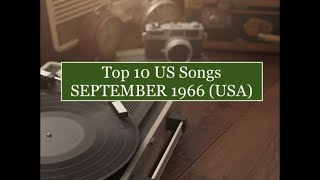 Top 10 Songs SEPT 66 Sandpipers AssociationDonovanHappenings HolliesWilson PickettLos Bravos [upl. by Aenit]