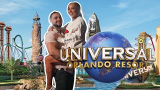 COME TO UNIVERSAL STUDIOS ORLANDO WITH US  USA TRAVEL VLOG  ELLE DARBY [upl. by Cita]