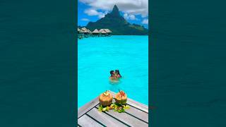 Honeymoon Destination Bora Bora  would you stay here [upl. by Aurore]