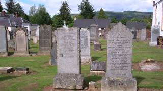 Little Dunkeld Churchyard Perthshire Scotland [upl. by Kurtzig828]