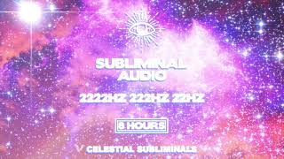 2222HZ 222HZ 22HZ ENERGETICSPIRITUAL RESET REBALANCE amp CLEAR BLOCKAGES LUMINAL HEALING MEDITATION [upl. by Clarke637]