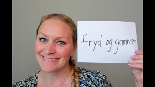 Video 1140 Idiom nummer 104 Fryd og gammen [upl. by Yessac466]