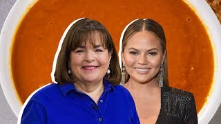 Chrissy Teigen Vs Ina Garten Whose Tomato Soup Is Better [upl. by Annair129]