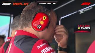 Leaked Funny Radio Charles Leclerc amp Sarcastic Frederic Vasseur Reaction After Ferrari F1 Crash [upl. by Freberg]